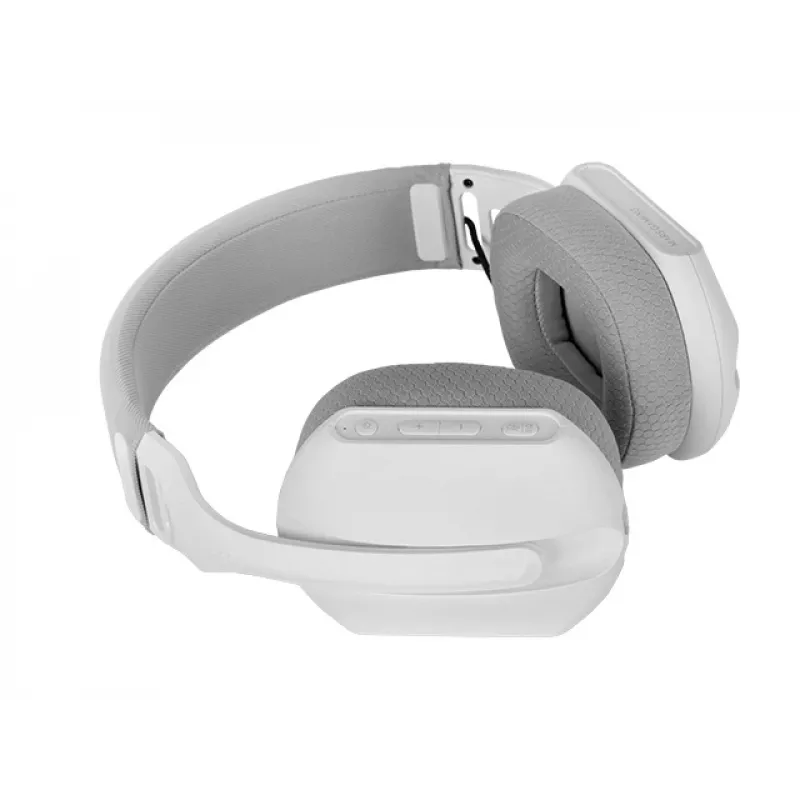 Mars Gaming MHW-PROW headset bedraad & draadloos hoofdband USB Type-C Bluetooth wit
