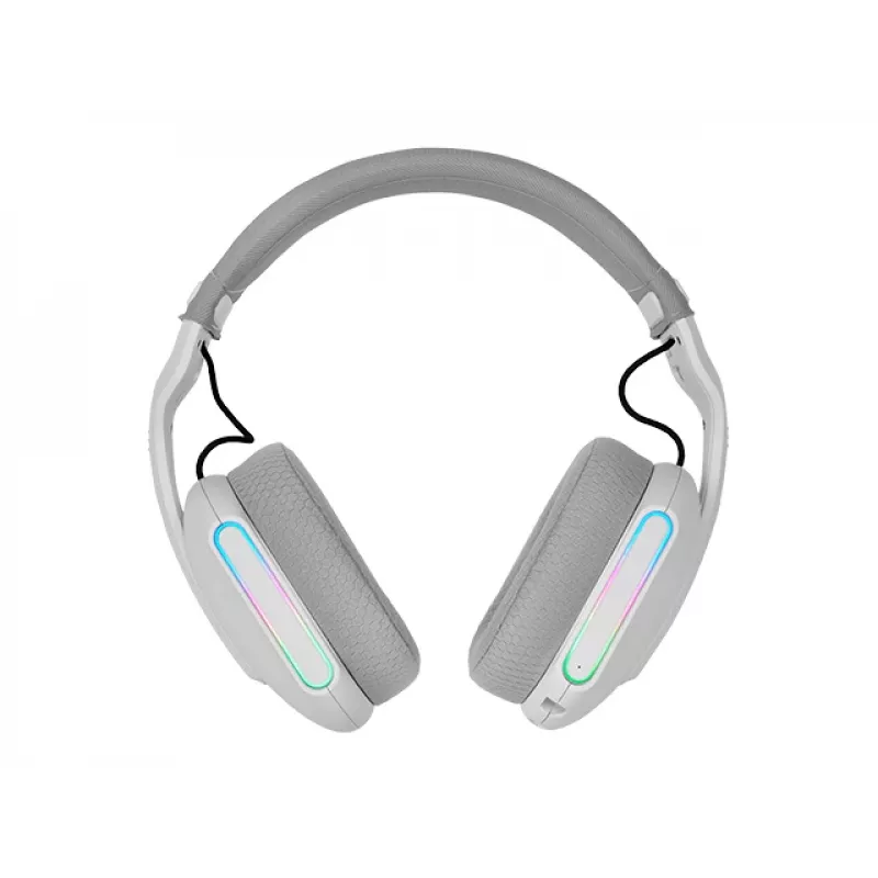 Mars Gaming MHW-PROW headset bedraad & draadloos hoofdband USB Type-C Bluetooth wit
