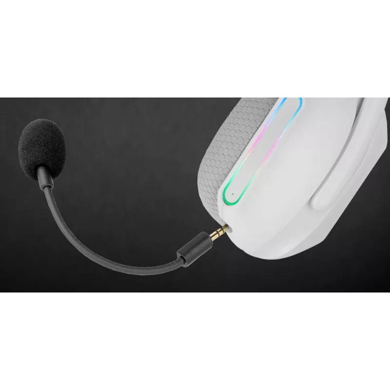 Mars Gaming MHW-PROW headset bedraad & draadloos hoofdband USB Type-C Bluetooth wit
