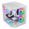 Mars Gaming MC-3TLITEW mini tower wit