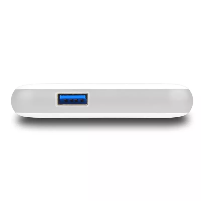 AXAGON EE25-S6 - HDD / SSD-behuizing - 2.5 inch - SATA - Serial ATA II - Serial ATA III - 5 Gbit/s - USB-connectiviteit - wit