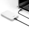 AXAGON EE25-S6 - HDD / SSD-behuizing - 2.5 inch - SATA - Serial ATA II - Serial ATA III - 5 Gbit/s - USB-connectiviteit - wit