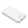 AXAGON EE25-S6 - HDD / SSD-behuizing - 2.5 inch - SATA - Serial ATA II - Serial ATA III - 5 Gbit/s - USB-connectiviteit - wit