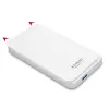 AXAGON EE25-S6 - HDD / SSD-behuizing - 2.5 inch - SATA - Serial ATA II - Serial ATA III - 5 Gbit/s - USB-connectiviteit - wit