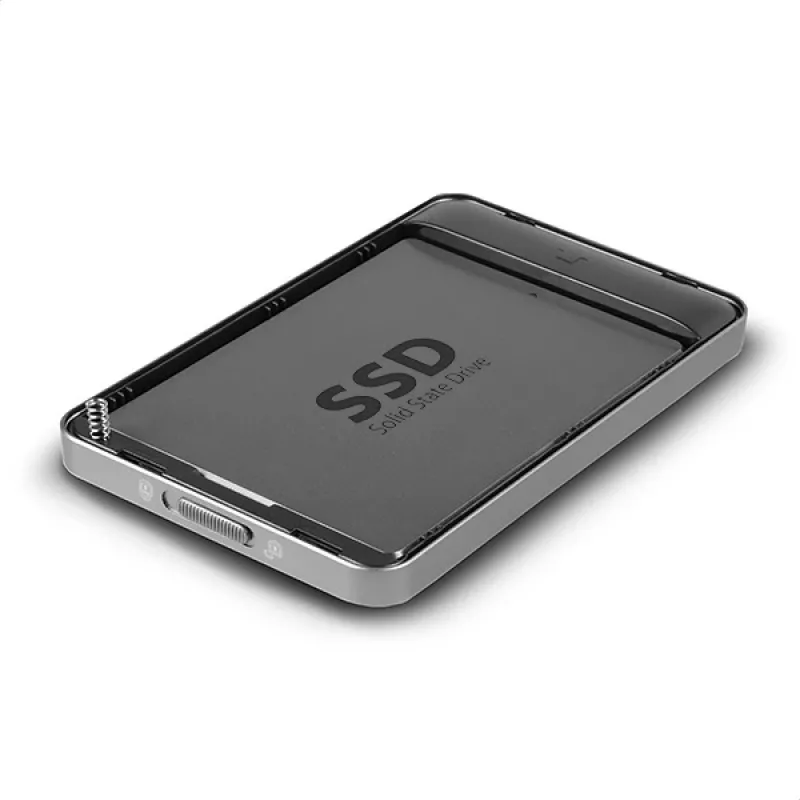 AXAGON EE25-F6G - HDD / SSD-behuizing - 2.5 inch - SATA - Serial ATA II - Serial ATA III - 5 Gbit/s - USB-connectiviteit - grijs