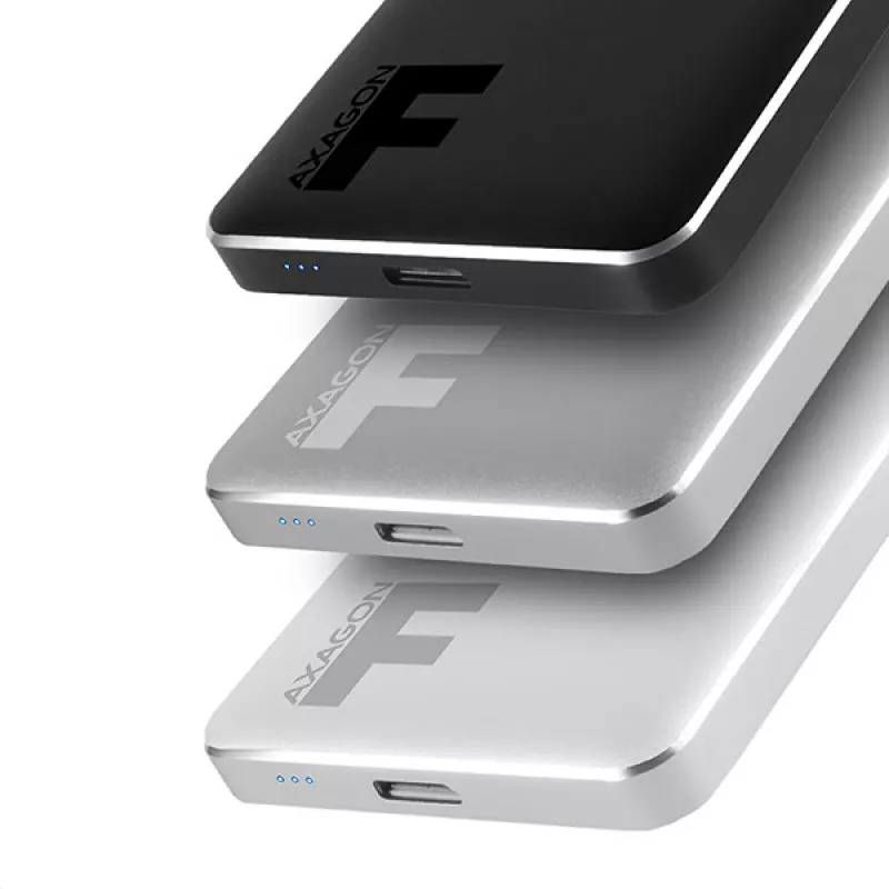 AXAGON EE25-F6G - HDD / SSD-behuizing - 2.5 inch - SATA - Serial ATA II - Serial ATA III - 5 Gbit/s - USB-connectiviteit - grijs