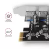 Axagon PCEU-430VL interfacekaarten/adapters intern USB 3.2 Gen 1 (3.1 Gen 1)