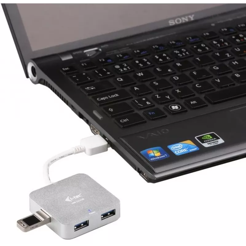 i-tec metaal USB 3.0 passieve HUB 4 poort