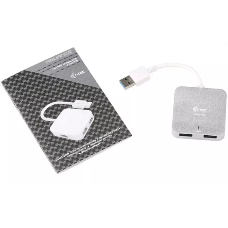 i-tec metaal USB 3.0 passieve HUB 4 poort