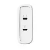 Oplader TRUST Maxo 100W 2-poorts USB-C GaN — 100 W, 2x USB-C, 20 V max, AC, binnen, 2 m kabel, wit