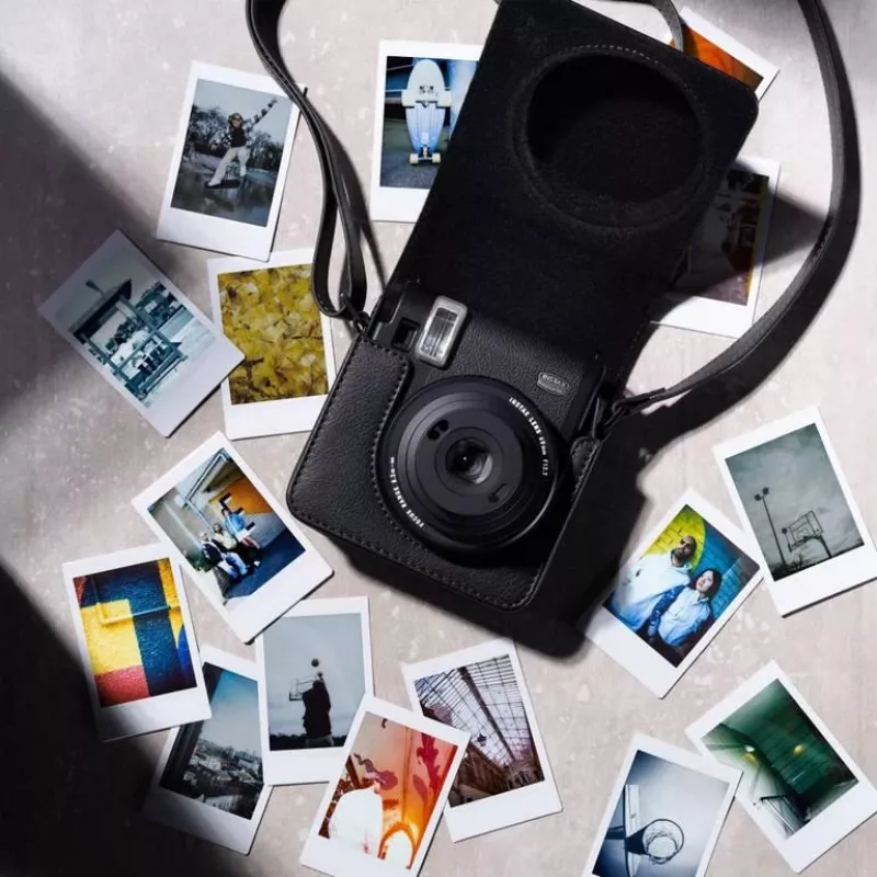 Damesbehuizing Fujifilm 70100162646 zwart schouderriem Instax mini 99