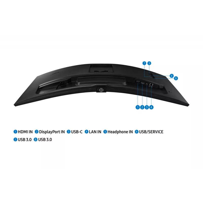 Samsung S65UA computermonitor 86,4 cm (34 inch) 3440 x 1440 pixels UltraWide Quad HD LCD zwart
