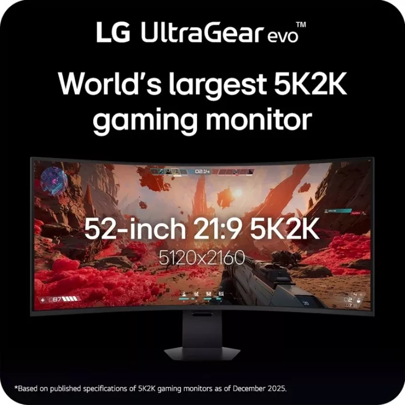 LG 52G930B-B.AEU computermonitor 132,1 cm (52 inch) 5120 x 2160 pixels zwart
