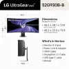 LG 52G930B-B.AEU computermonitor 132,1 cm (52 inch) 5120 x 2160 pixels zwart