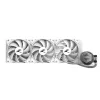 Zalman ALPHA36 White CPU-vloeistofkoeler 360mm-radiator 3 x 120mm-ventilator ARGB-pomp dual-processor all-in-one-vloeistofkoeler 12 cm