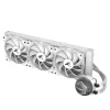 Zalman ALPHA36 White CPU-vloeistofkoeler 360mm-radiator 3 x 120mm-ventilator ARGB-pomp dual-processor all-in-one-vloeistofkoeler 12 cm