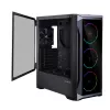 Zalman Z8 TG ATX Mid Tower PC-behuizing, ARGB-ventilator x3, T/G Midi Tower zwart