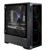 Zalman Z8 TG ATX Mid Tower PC-behuizing, ARGB-ventilator x3, T/G Midi Tower zwart