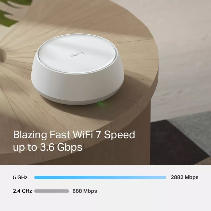 TP-Link BE3600 Whole Home Mesh Wi-Fi 7 Systeem, 2.5G Multi Gigabit