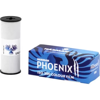 Harman Phoenix II 200 kleurennegatiefilm, 120 rolfilm
