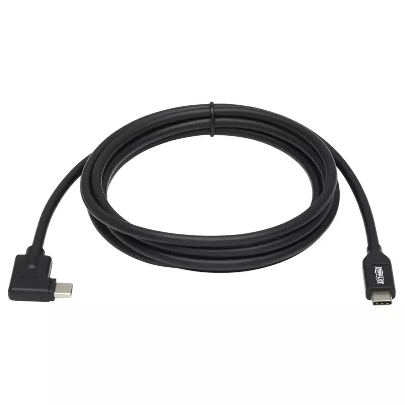 USB-C-kabel Tripp Lite U420-02M-RA 2 m USB 3.2 Gen 1 Thunderbolt 3 haaks