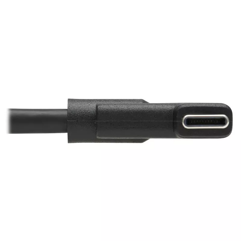 USB-C-kabel Tripp Lite U420-02M-RA 2 m USB 3.2 Gen 1 Thunderbolt 3 haaks