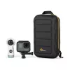 Cameratas Lowepro HARDSIDE CS 60 — hardcase tas, compact, 140×85×227 mm, zwart/oranje