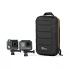 Cameratas Lowepro HARDSIDE CS 60 — hardcase tas, compact, 140×85×227 mm, zwart/oranje