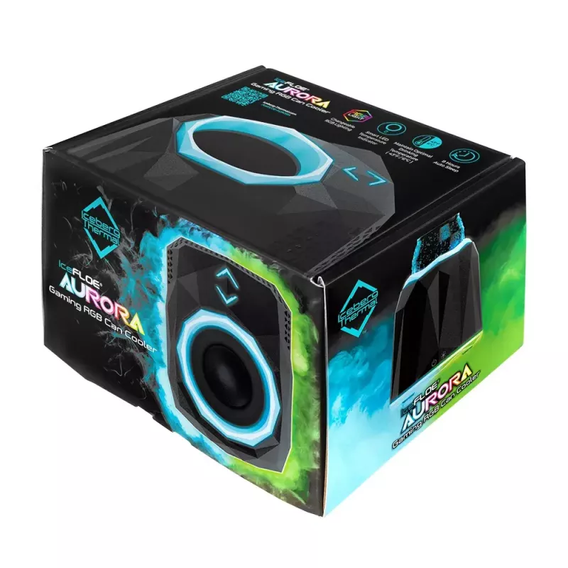 Koelbox Iceberg Thermal IceFLOE AURORA 0,355 L elektrisch zwart