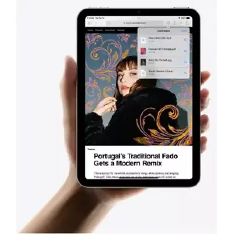 Tablet Apple iPad mini 8,3 inch A17 Pro 256GB iPadOS 18