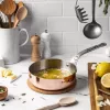 Sauteuse de Buyer 6230.20 rond koper 20,3 cm
