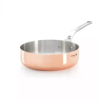 Sauteuse de Buyer 6230.20 rond koper 20,3 cm