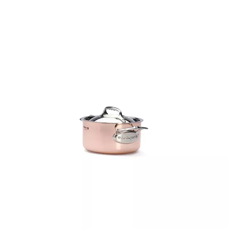 Steelpan de Buyer 6242.16 1,8L rond koper roestvrij staal