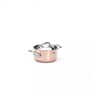 Steelpan de Buyer 6242.16 1,8L rond koper roestvrij staal