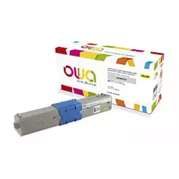 Toner OWA Armor compatibel met OKI 44469722 5000 pagina's geel