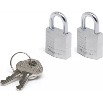 Master Lock 9120EURTCC 20 mm hangslot, 2-pack