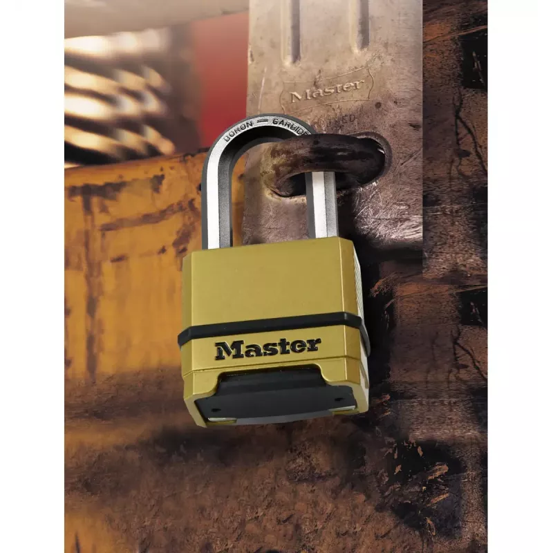 Hangslot MASTER LOCK M175EURDLH 56mm zinkbehuizing 51mm beugel
