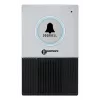 Deurbel RING Geemarc 595 U.L.E draadloos IP44 batterij AA 50 m bereik zwart/zilver