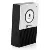 Deurbel RING Geemarc 595 U.L.E draadloos IP44 batterij AA 50 m bereik zwart/zilver