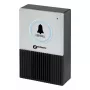 Deurbel RING Geemarc 595 U.L.E draadloos IP44 batterij AA 50 m bereik zwart/zilver