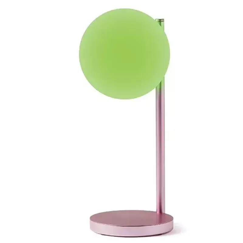 Tafel-ledlamp Lexon Bubble Lamp LH70LP lichtroze 15W met draadloze oplader