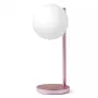 Tafel-ledlamp Lexon Bubble Lamp LH70LP lichtroze 15W met draadloze oplader