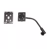 Montageset Nanlite Pavotube Double Bank 2 T12 LED mast zwart