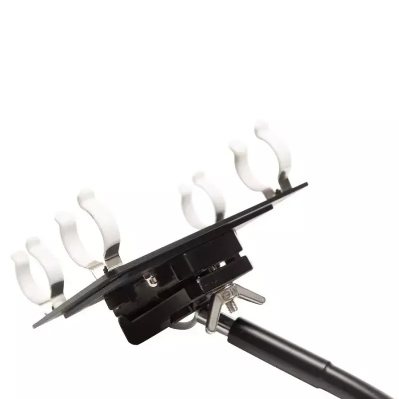 Montageset Nanlite Pavotube Double Bank 2 T12 LED mast zwart