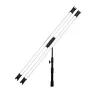 Montageset Nanlite Pavotube Double Bank 2 T12 LED mast zwart