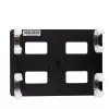 Montageset Nanlite Pavotube Double Bank 2 T12 LED mast zwart