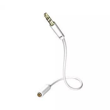Audiokabel Inakustik 00310505 5m 3,5mm wit