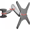 TV-wandbeugel Schwaiger LWHD5530 511 zwart