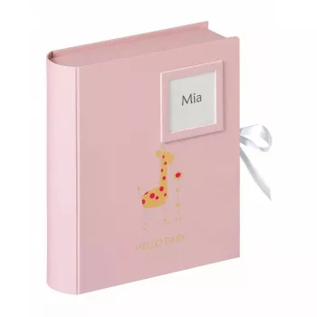 Opbergbox Walther Design Baby Animal FB-148-R rechthoekig roze