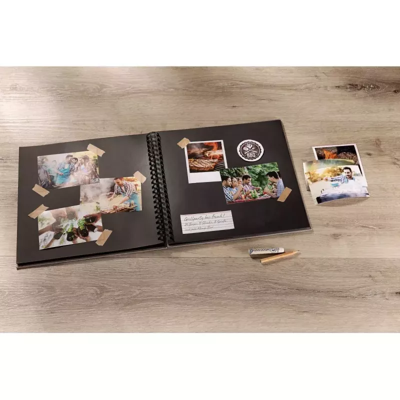 Fotoalbum Walther Design Fun grijs 40 vel S